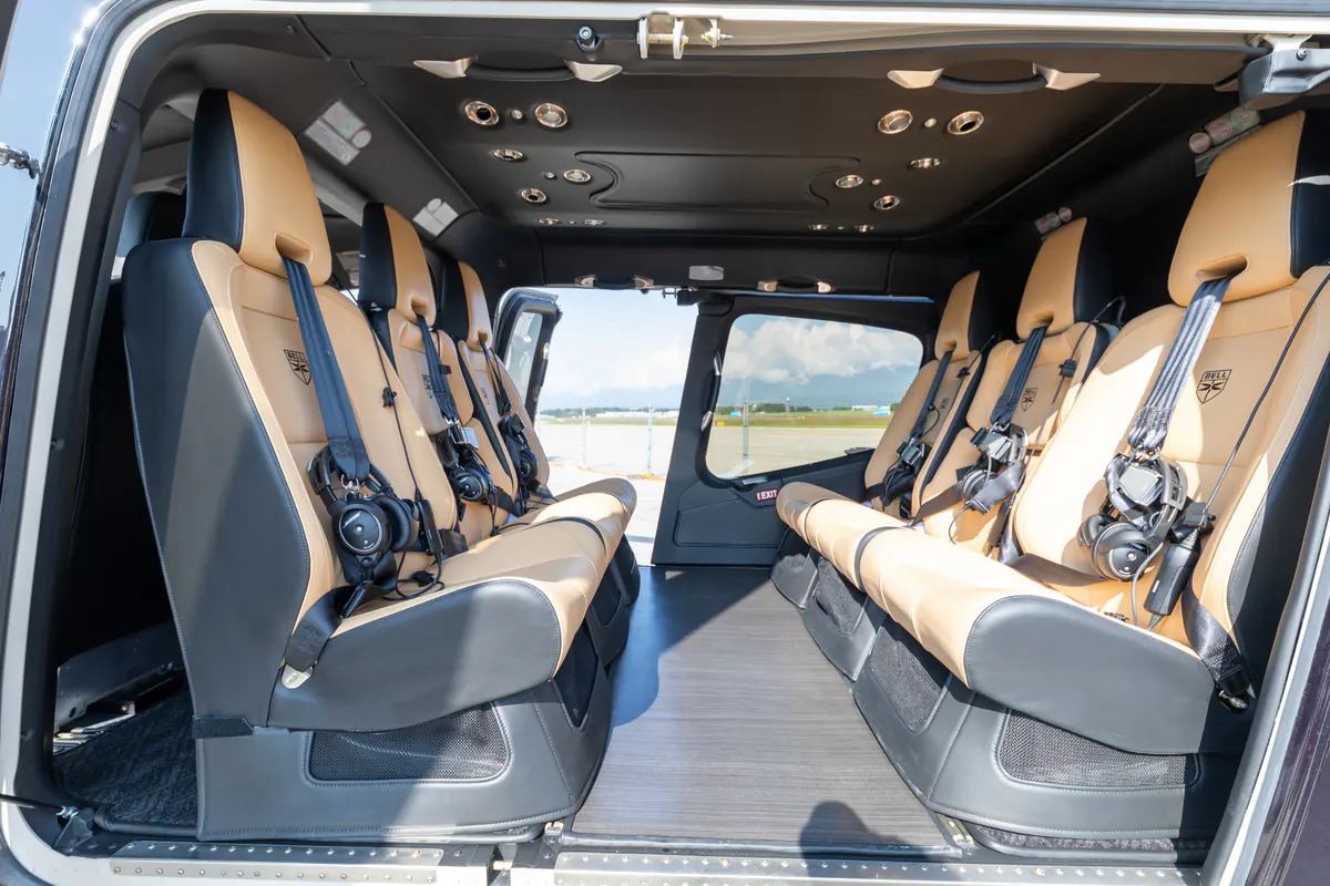 Bell 429 · cabin