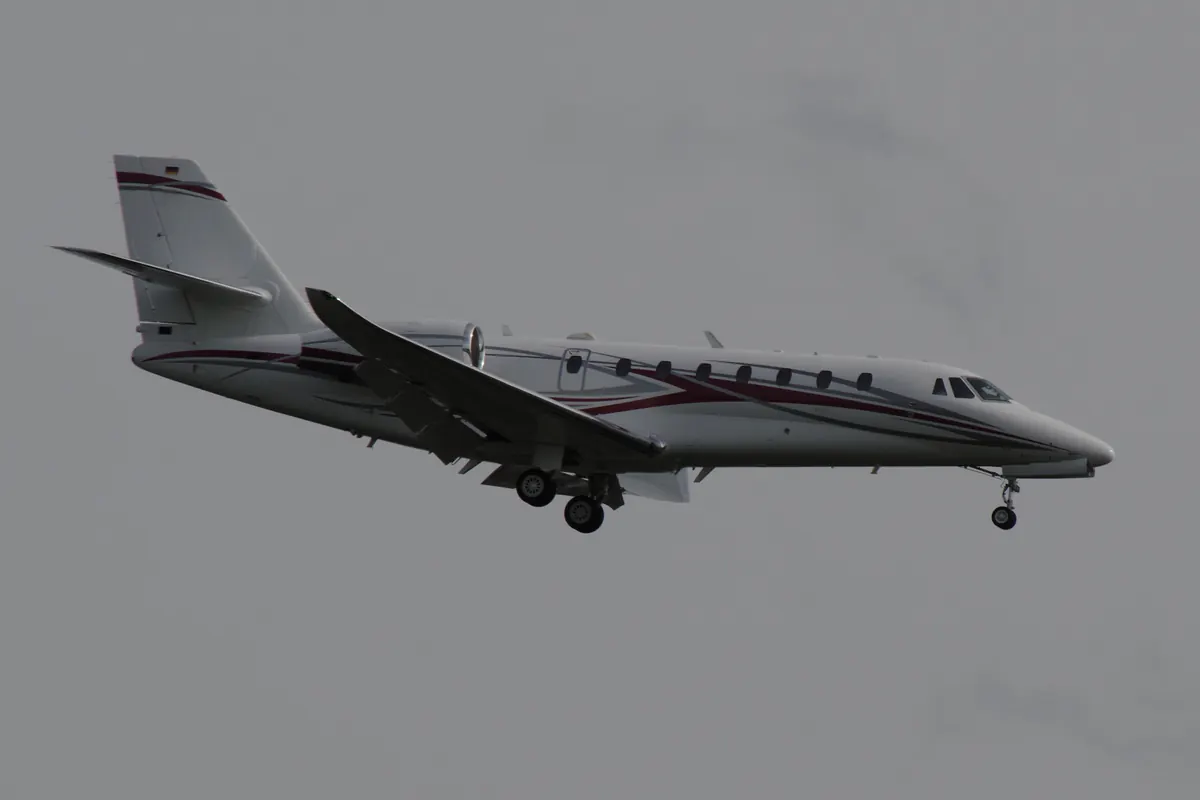 Cessna Citation Sovereign+ · in de vlucht
