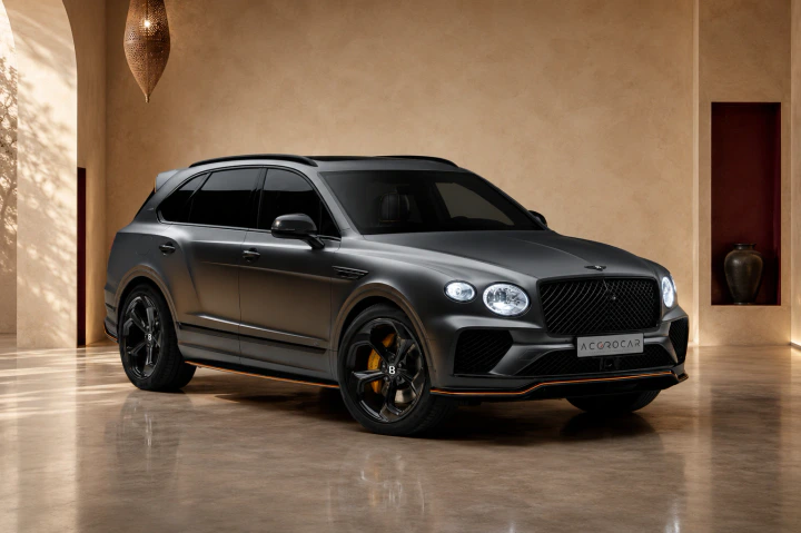 Bentley Bentayga luxury car rental in Marrakech, VIP delivery Morocco