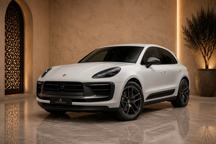 Porsche Macan T rental in Marrakech with Accrocar delivery