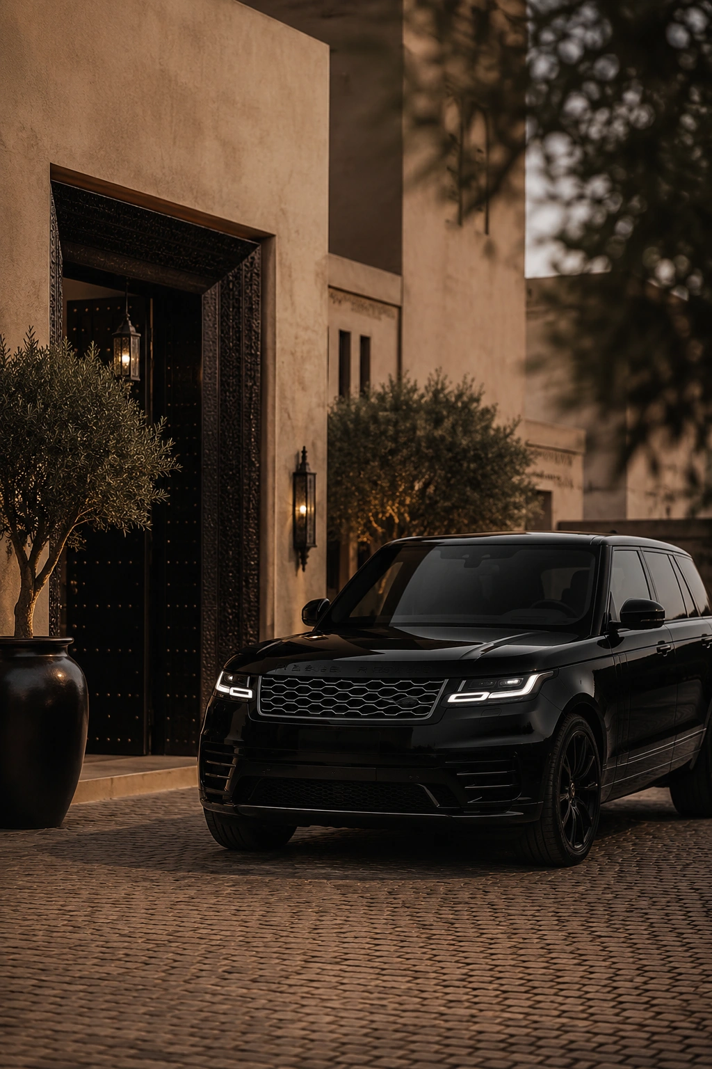 Range Rover delivered by Accrocar for luxury car rental in Marrakech